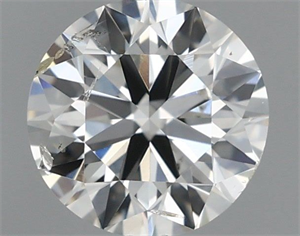 Foto Diamante Natural 0.70 quilates, Redondo , Color H, claridad SI2 y certificado IGI de