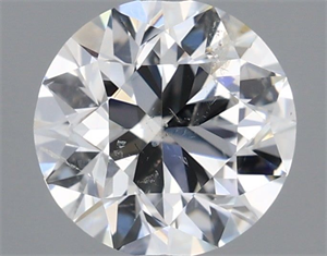 Foto Diamante Natural 0.70 quilates, Redondo , Color H, claridad SI2 y certificado IGI de