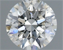 Natural Diamond 0.72 Carats, Round with Excellent Cut, I Color, SI2 Clarity and Certified by IGI