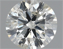Diamante Natural 0.70 quilates, Redondo , Color I, claridad I1 y certificado IGI
