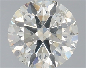 Picture of Natural Diamond 0.70 Carats, Round with Excellent Cut, I Color, I1 Clarity and Certified by IGI