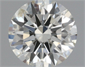 Natural Diamond 0.71 Carats, Round with Excellent Cut, J Color, SI2 Clarity and Certified by IGI