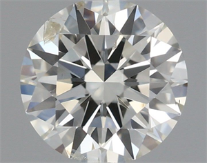 Picture of Natural Diamond 0.71 Carats, Round with Excellent Cut, J Color, SI2 Clarity and Certified by IGI