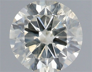 Picture of Natural Diamond 0.70 Carats, Round with Excellent Cut, J Color, SI2 Clarity and Certified by IGI