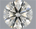 Natural Diamond 0.75 Carats, Round with Excellent Cut, J Color, SI2 Clarity and Certified by IGI
