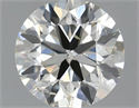 Natural Diamond 0.70 Carats, Round with Very Good Cut, J Color, SI2 Clarity and Certified by IGI