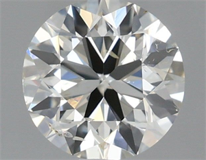 Picture of Natural Diamond 0.70 Carats, Round with Very Good Cut, J Color, SI2 Clarity and Certified by IGI