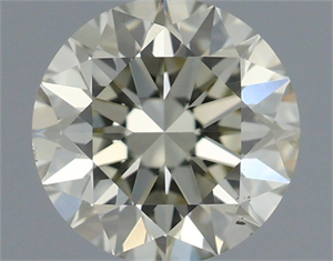 Picture of Natural Diamond 0.73 Carats, Round with Excellent Cut, K Color, VS2 Clarity and Certified by IGI