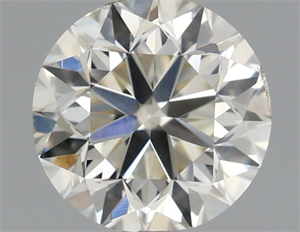 Picture of Natural Diamond 0.70 Carats, Round with Very Good Cut, K Color, VS2 Clarity and Certified by IGI