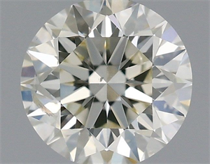 Foto Diamante Natural 0.70 quilates, Redondo , Color K, claridad SI2 y certificado IGI de