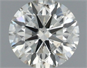 Natural Diamond 0.70 Carats, Round with Excellent Cut, K Color, SI2 Clarity and Certified by IGI