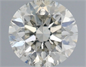 Natural Diamond 0.71 Carats, Round with Excellent Cut, K Color, SI2 Clarity and Certified by IGI