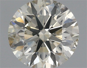 Picture of Natural Diamond 0.70 Carats, Round with Excellent Cut, K Color, SI2 Clarity and Certified by IGI