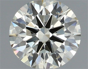 Picture of Natural Diamond 0.72 Carats, Round with Excellent Cut, L Color, VS2 Clarity and Certified by IGI