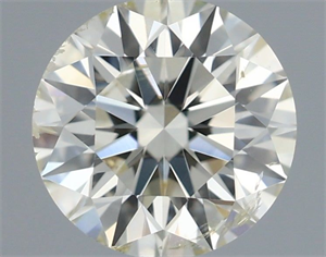 Picture of Natural Diamond 0.70 Carats, Round with Excellent Cut, L Color, SI2 Clarity and Certified by IGI