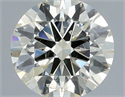 Diamante Natural 0.70 quilates, Redondo , Color K, claridad I1 y certificado IGI