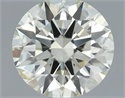 Diamante Natural 0.70 quilates, Redondo , Color L, claridad SI2 y certificado IGI
