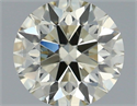 Diamante Natural 0.72 quilates, Redondo , Color L, claridad SI2 y certificado IGI