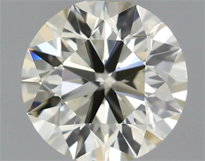 Picture of Natural Diamond 0.73 Carats, Round with Excellent Cut, M Color, VS2 Clarity and Certified by IGI