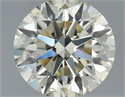 Natural Diamond 0.70 Carats, Round with Excellent Cut, M Color, VS2 Clarity and Certified by IGI
