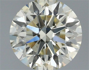 Picture of Natural Diamond 0.70 Carats, Round with Excellent Cut, M Color, VS2 Clarity and Certified by IGI