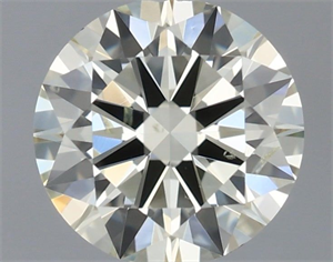 Picture of Natural Diamond 0.70 Carats, Round with Excellent Cut, M Color, SI2 Clarity and Certified by IGI