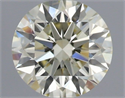 Natural Diamond 0.73 Carats, Round with Excellent Cut, M Color, SI1 Clarity and Certified by IGI