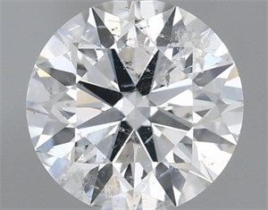 Picture of Natural Diamond 0.82 Carats, Round with Excellent Cut, E Color, SI2 Clarity and Certified by IGI
