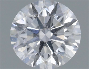 Picture of Natural Diamond 0.86 Carats, Round with Excellent Cut, D Color, I1 Clarity and Certified by GIA