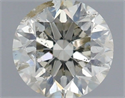 Natural Diamond 0.80 Carats, Round with Very Good Cut, K Color, I1 Clarity and Certified by IGI