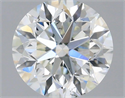 Natural Diamond 0.90 Carats, Round with Very Good Cut, G Color, SI1 Clarity and Certified by IGI
