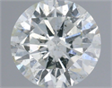 Natural Diamond 0.90 Carats, Round with Very Good Cut, G Color, I1 Clarity and Certified by IGI