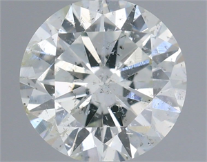 Picture of Natural Diamond 0.90 Carats, Round with Very Good Cut, G Color, I1 Clarity and Certified by IGI