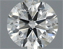 Natural Diamond 0.40 Carats, Round with Excellent Cut, I Color, SI2 Clarity and Certified by IGI