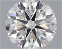 Natural Diamond 0.40 Carats, Round with Very Good Cut, H Color, SI2 Clarity and Certified by IGI