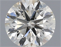 Natural Diamond 0.40 Carats, Round with Excellent Cut, I Color, SI2 Clarity and Certified by IGI