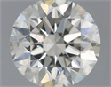 Natural Diamond 0.40 Carats, Round with Excellent Cut, I Color, SI2 Clarity and Certified by IGI