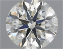 Natural Diamond 0.40 Carats, Round with Excellent Cut, I Color, SI2 Clarity and Certified by IGI