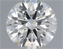 Natural Diamond 0.40 Carats, Round with Excellent Cut, H Color, SI2 Clarity and Certified by IGI