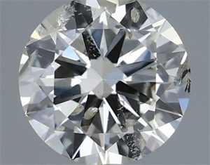 Foto Diamante Natural 0.41 quilates, Redondo , Color H, claridad SI2 y certificado IGI de