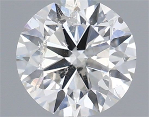 Foto Diamante Natural 0.40 quilates, Redondo , Color H, claridad SI2 y certificado IGI de