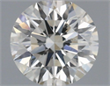 Natural Diamond 0.40 Carats, Round with Excellent Cut, I Color, SI2 Clarity and Certified by IGI