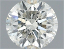 Natural Diamond 0.42 Carats, Round with Excellent Cut, I Color, SI2 Clarity and Certified by IGI