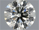 Diamante Natural 0.40 quilates, Redondo , Color J, claridad SI2 y certificado IGI