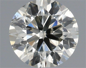 Foto Diamante Natural 0.40 quilates, Redondo , Color J, claridad SI2 y certificado IGI de