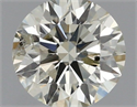 Diamante Natural 0.40 quilates, Redondo , Color K, claridad SI2 y certificado IGI