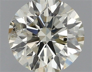 Foto Diamante Natural 0.40 quilates, Redondo , Color K, claridad SI2 y certificado IGI de