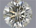 Natural Diamond 0.44 Carats, Round with Excellent Cut, J Color, SI2 Clarity and Certified by IGI