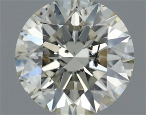 Foto Diamante Natural 0.40 quilates, Redondo , Color K, claridad SI2 y certificado IGI de