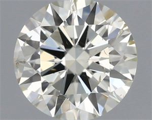 Picture of Natural Diamond 0.40 Carats, Round with Excellent Cut, L Color, SI2 Clarity and Certified by IGI